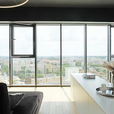 Hanza Tower - Luxurious Apartment 60M2 - 15Th Floor City View Szczecin Eksteriør bilde