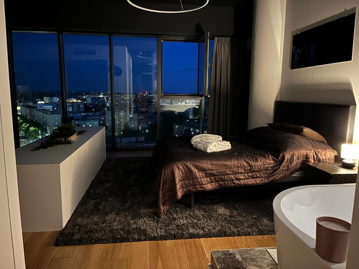 Hanza Tower - Luxurious Apartment 60M2 - 15Th Floor City View Szczecin Eksteriør bilde